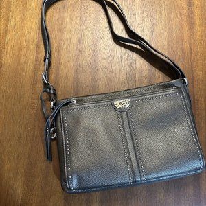 Brighton Jagger Crossbody in Pewter